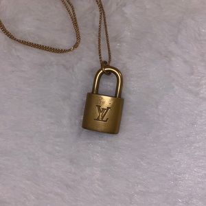 Louis Vuitton Key Lock Necklace